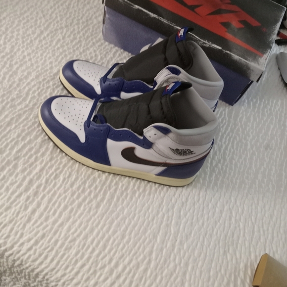 NEW Nike Air Jordan 1 Retro High OG Shoes "Rare Air" DZ5485-100 Men Size 12 - Picture 6 of 9